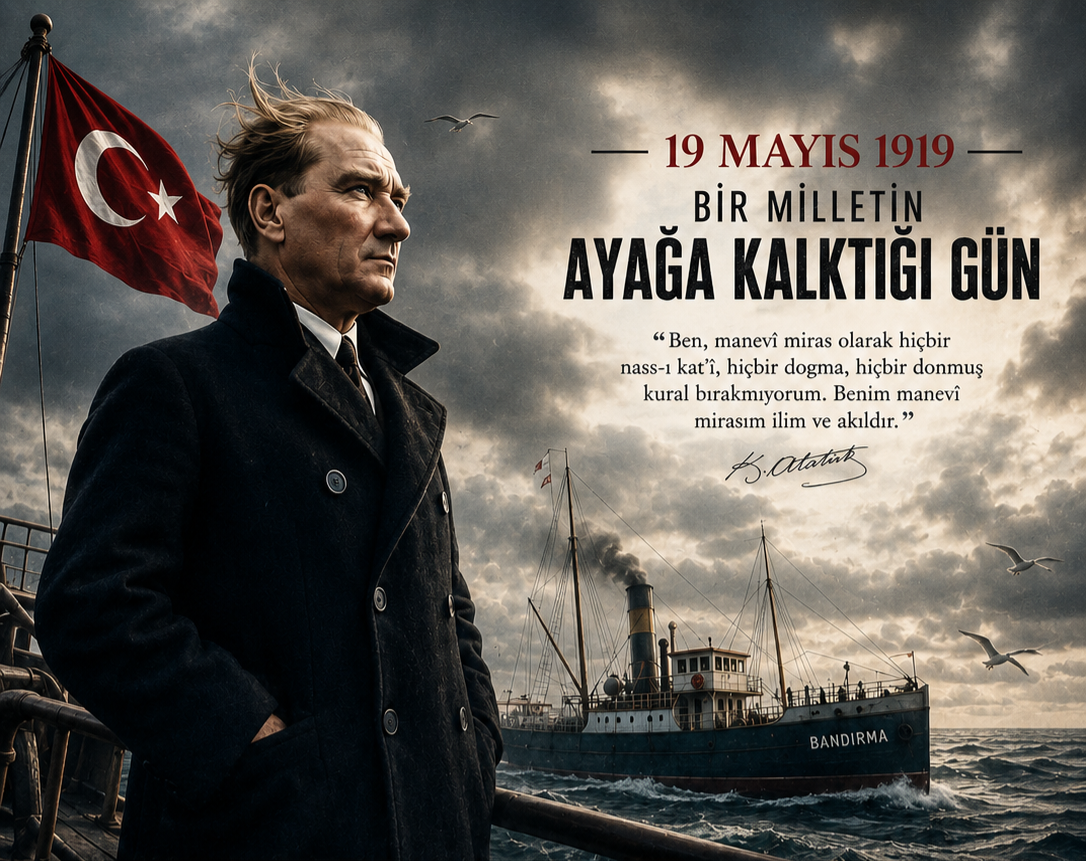19 Mayıs Gençlik ve Spor Bayramımız Kutlu Olsun 