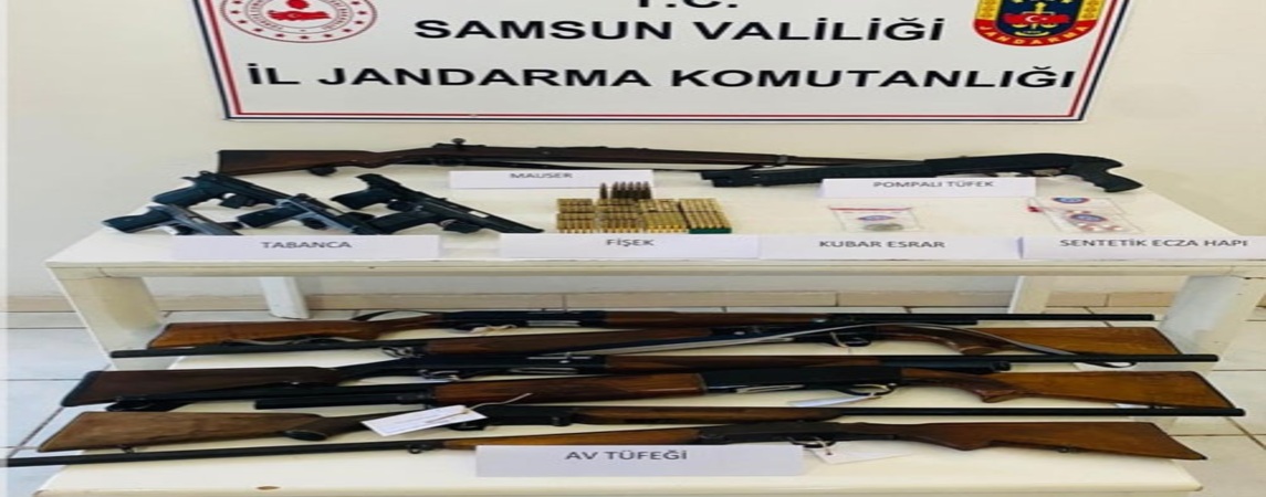 Jandarma Ekiplerinden Çarşamba da Operasyon