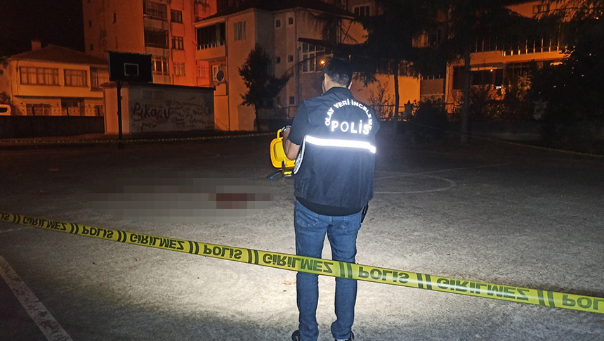 Bafra Büyük Park da Bıçaklanma 