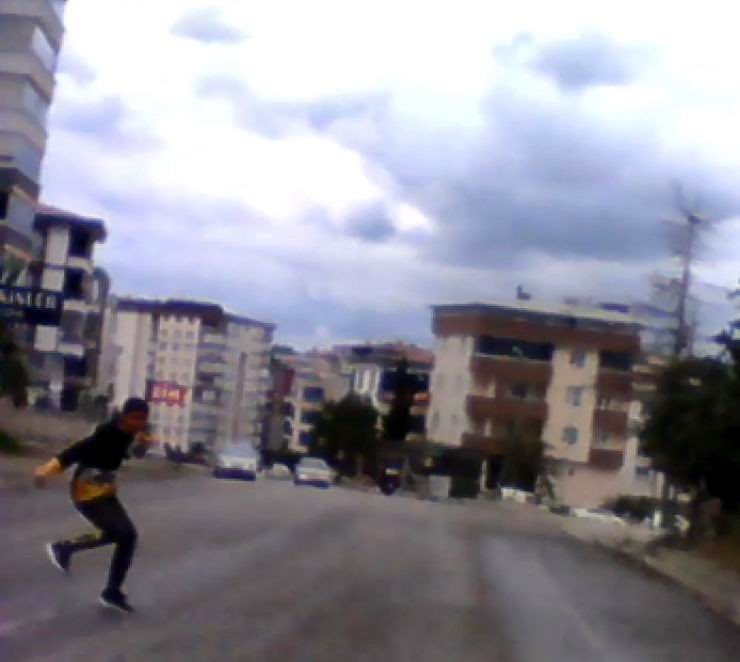 Sürücünün Dikkati Hayat Kurtardı 