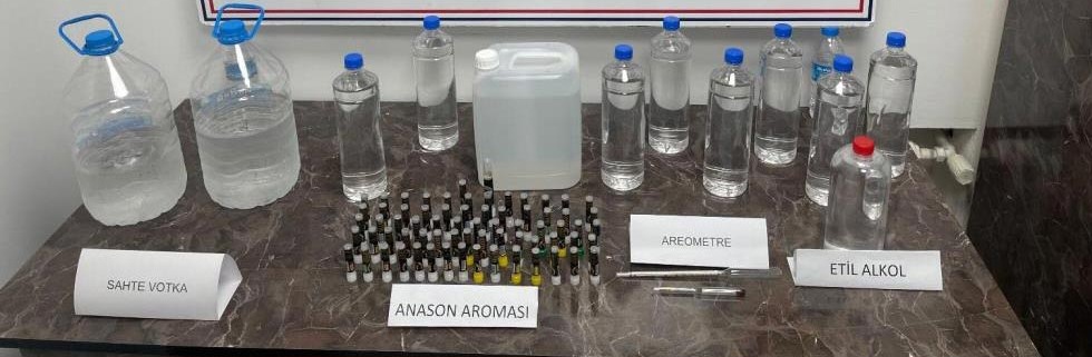 Jandarmadan Sahte İçki Operasyonu