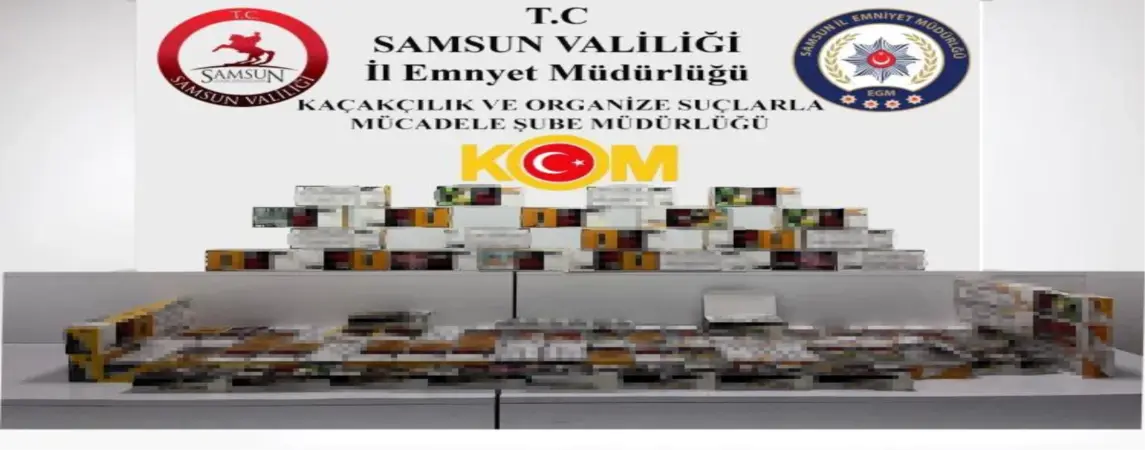 Samsun'da Uyuşturucu Operasyonu 