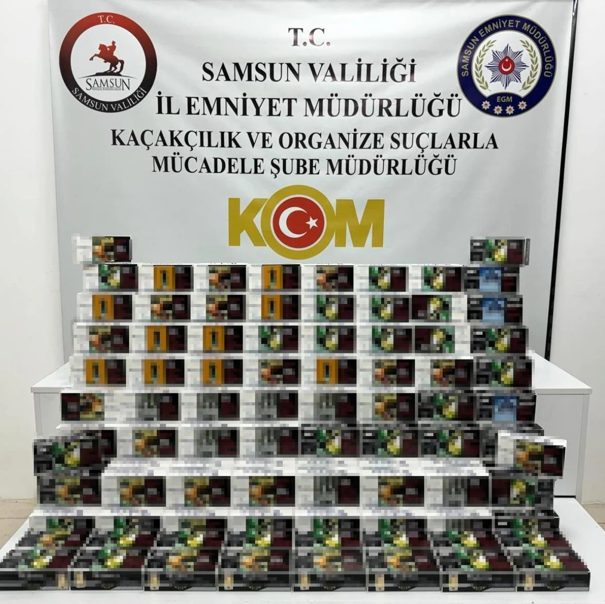 Samsun da KOM Şube Ekiplerinden Operasyon