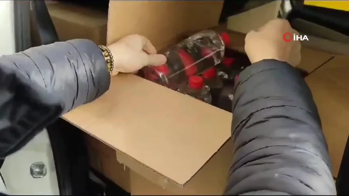 İlkadım da 860 Litre Etil Alkol Ele Geçirildi