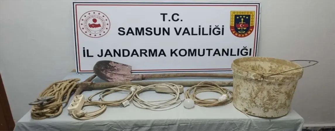 Vezirköprü de Kaçak Kazı