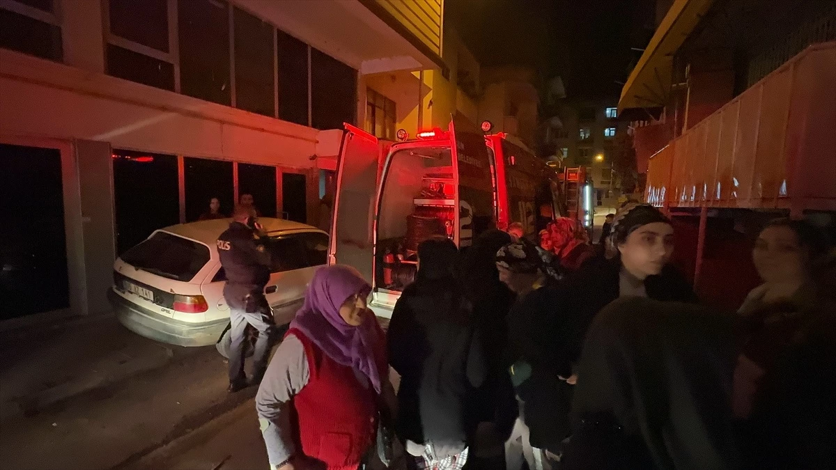 İlkadım da Korkutan Yangın 