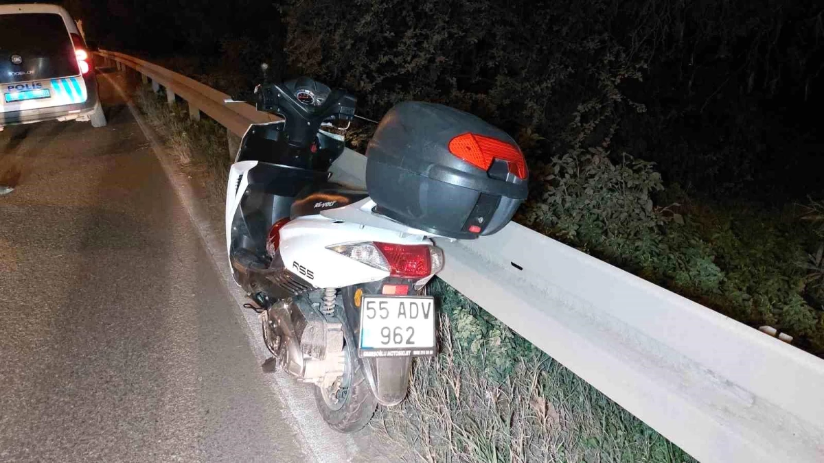 Canik de Motosiklet Kazası