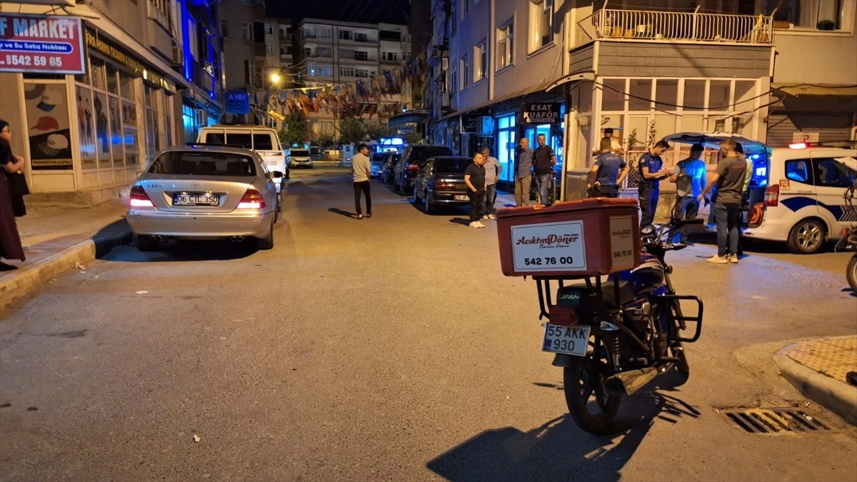 Samsun'da Motosiklet Kazası