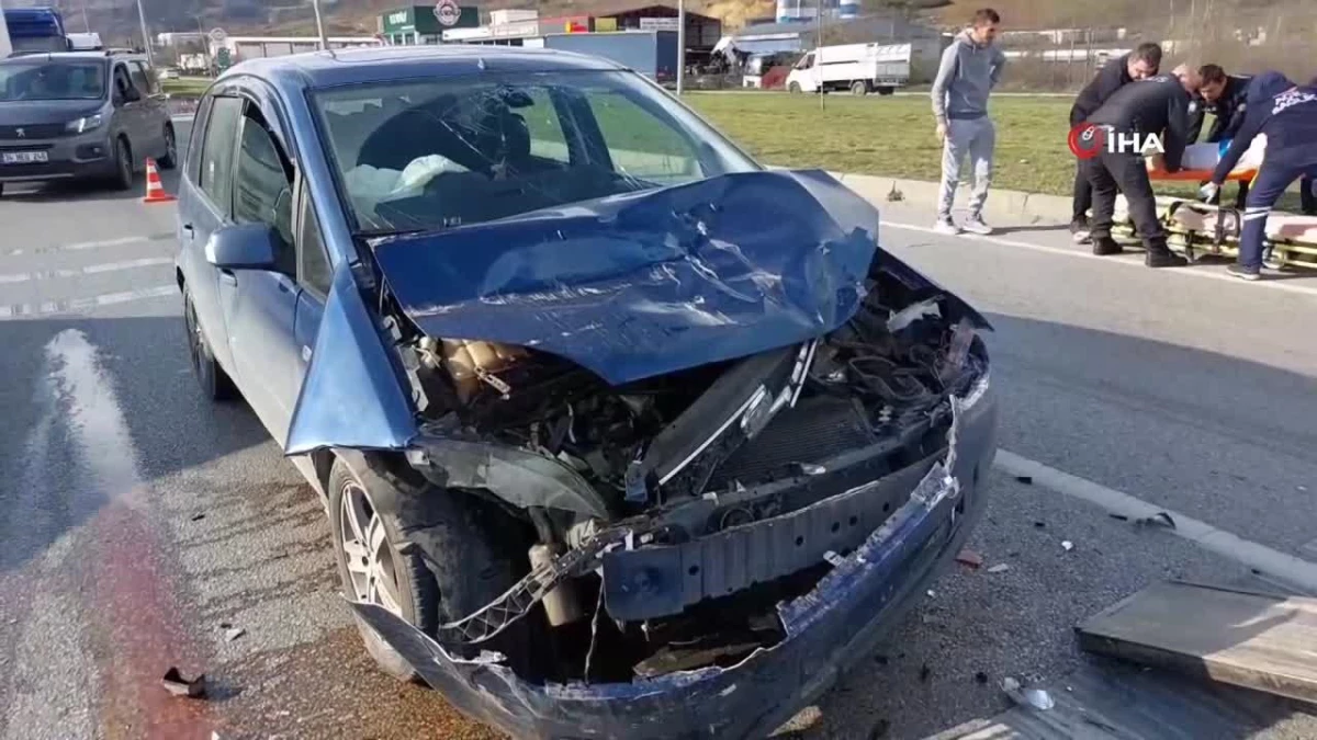 İlkadım da Korkutan Trafik Kazası