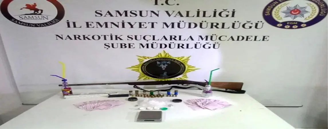 Samsun da Uyuşturucu Operasyonu 