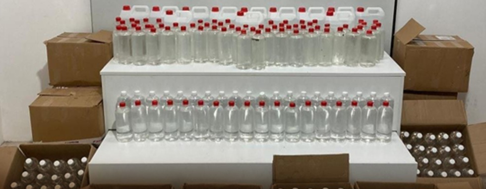 Samsun da Etil Alkol Ele Geçirildi 