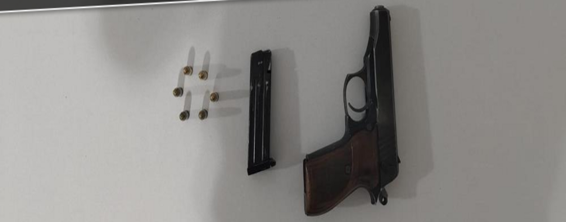 19 Mayıs İlçesinde Ruhsatsız Silah Ele Geçirildi