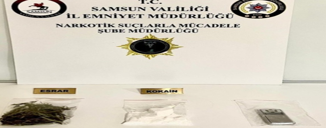 Çarşamba da Narkotik Operasyonu 