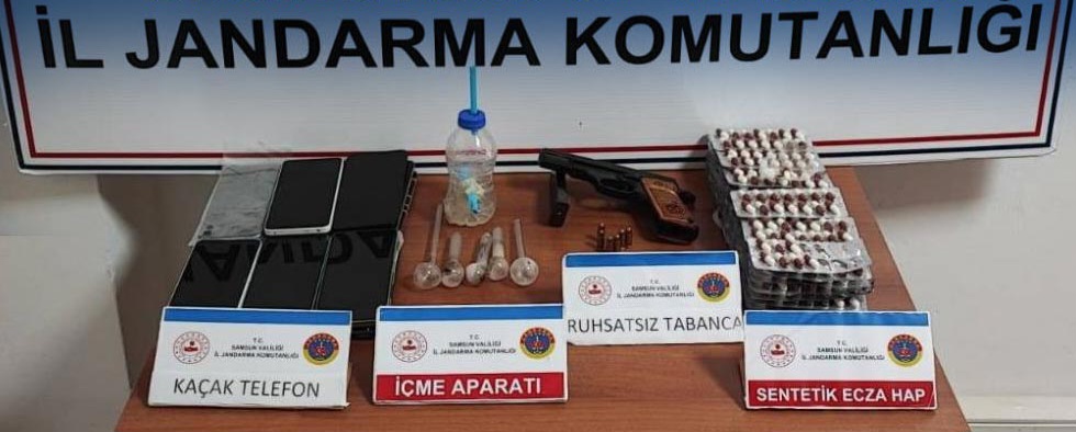 Jandarmadan Samsun'a Uyuşturucu Operasyonu 