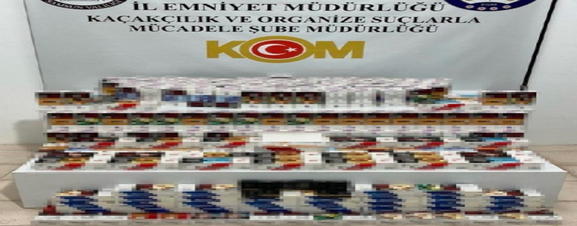 Samsun da Kaçakçılığa Geçit Yok