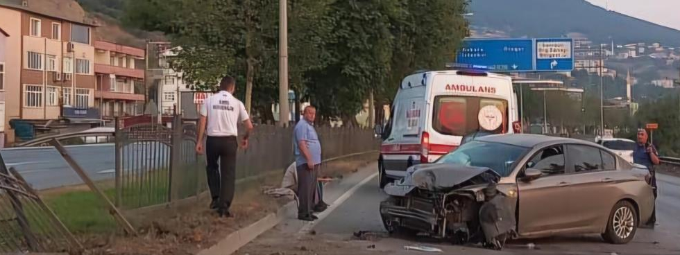 Tekkeköy de Feci Trafik Kazası 