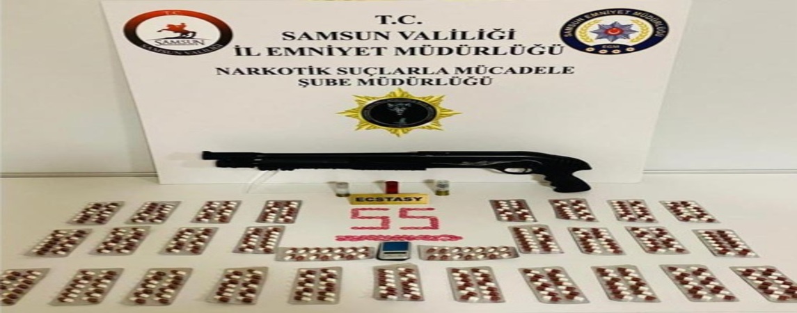 Samsun da Narkotik Operasyonu 