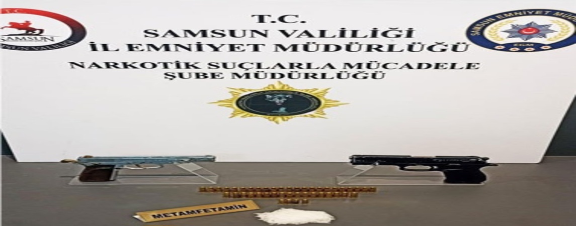 Samsun da Uyuşturucu Ticaretine Gözaltı