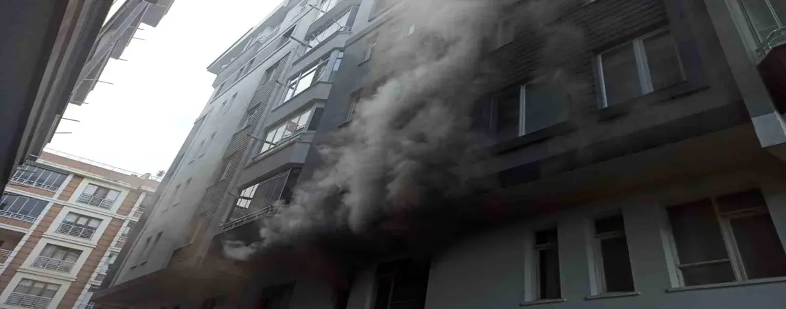 Spor Salonunun Saunasında Yangın Paniği 