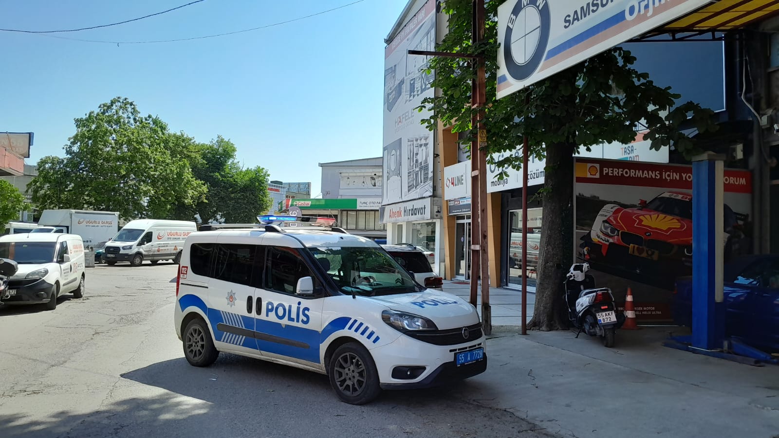 Canik de Asansör Kazası