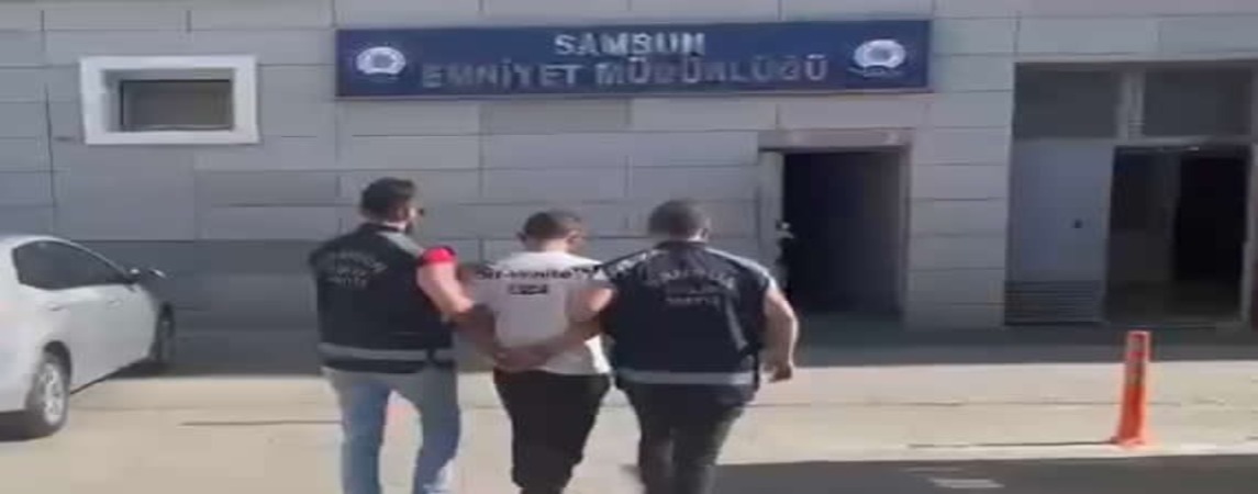 Samsun da Hakkında 25 Yıl Hapis Cezası Olan Kişi Yakalandı